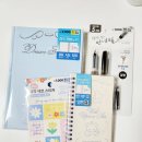 엔젤잉크 | 다이소 엔젤코어 하드커버노트,하프 스프링 노트 구매후기 (ft.봄꽃 사각데코 스티커,다이소 만년필)