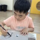 한국화 감상-김홍도의 그림 그리는 아이 이미지