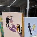 그린미술교습소 | 대전 취미미술 추천 메디치 미술교습소 후기｜캔버스에 유화 물감으로 린디합 커플 그림 그리기 (30대...