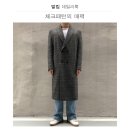 남자 체크코트 코디 밝힘상회 브라운 체크패턴의 매력