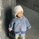 블루모먼츠 | 미니모먼츠 테디아우터(teddy outer) 블루 02 잔여수량 구매후기 성공팁 19개월 아기 착용샷까지