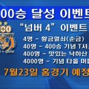 울산 K리그 프로축구 통산 팀 400승 달성 이미지