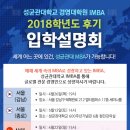 성균관대학교 경영대학원(iMBA) 이미지