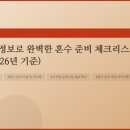 E하늘장사정보로 완벽한 혼수 준비 체크리스트와 예절 가이드 (2026년 기준)