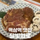 퇴근길화로구이 | 역삼역 고기집 | 숯불 향 가득한 양념구이 맛집 [달빛화로] 솔직후기