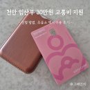 하늘주유소 | 천안 임산부 교통비 30만원 지원 온라인 신청 주유소 택시 후기