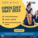 Open Day – 17 May 2025 (Saturday) 9:30 AM – 12:00 PM 이미지