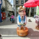 정선아리랑 조형물 이미지