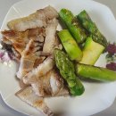 농부맘마트 | 아스파라거스 삼겹살 구이 전남 화순 초록농장 아스파라거스 선물 후기