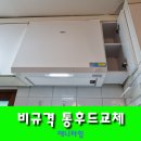 비규격 통후드교체 다용도수납장설치