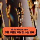 샤이티모시 | 제97회 아카데미 시상식 부문별 후보 및 수상 예측