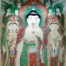 청곡사 영산회괘불탱 이미지