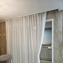 세영첼시빌아파트 | 용담동 세영첼시빌 47평 아파트 커튼, 블라인드 시공 후기 엔틱 인테리어에 실크헤비쉬폰 조합