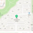 유성아파트 정문 앞 횡단보도 이미지