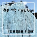 팔각산장 | [청송 여행] 겨울 왕국 실사판! 청송 얼음골 &amp; 논두렁 썰매 체험 (feat. 팔각산장가든)