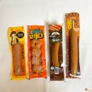 (주)게비센 | 소세지 핫바 4종 비교 - 맥스봉 치즈후랑크, 한입에꼬치다, 비바크비센, 롱에센뽀득
