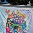하논의아침 | 어릴 때 보던 그 애니가 카페로 왔다. | 피치피치핏치 X 투니크 콜라보 카페 후기