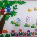 종이접기 & 한지 꽃 공예 이미지