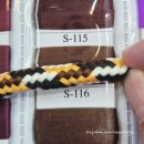 구성사 | 🎨 스트링 커스텀 제작 – 따뜻한 브라운 믹스 패턴 스트링