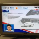 일본 아오모리현 폭설... 이미지