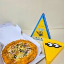 옥계북로-18 | 반올림피자 신메뉴 헬로!벨로!고구마피자, 미니언즈 굿즈 후기