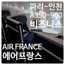 콩이파리 | ✈️[에어프랑스] 파리-인천 구간 AF264편 A350-900기종 비즈니스 1열 좌석 후기 (기내식, 좌석 추천 등)