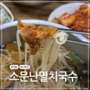 공릉 맛집 소문난멸치국수 비빔국수 멸치국수 김밥 후기 공릉동국수거리 내돈내산