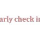 체크인(check in) 이미지