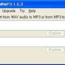WAV 파일을 MP3 로 - 변환프로그램 이미지