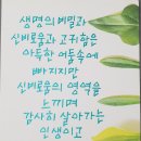 ♡엄마랑 나랑 행복한 캘리그라피♡ 이미지