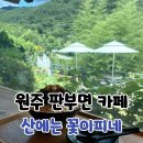 산에는꽃이피네 | 원주 판부면 금대리 카페 산에는꽃이피네 주말 후기