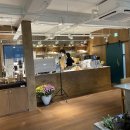 정원이있는 카페 이미지