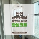 봉명e편한세상아너리움아파트 | 천안 e편한세상봉명아너리움 5년차 준신축아파트, 에어로겔 탄성코트로 리모델링 효과