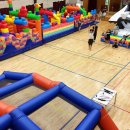 우주선공원 | 에어바운스 행사 🧱 레고 챌린지바운스 + 우주선 슬라이드 + 스포츠바운스 4종 대여 후기 | 예스바운스