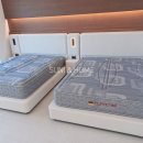보루네오럼멜침대 | 여수 펜션 화장대침대 + 패브릭침대 프레임/럼멜매트리스 납품 후기