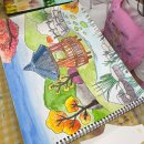 그림숲미술교습소 | 우리 아이 첫 가을풍경화 경험! 상도동아동미술 수업 &lt;숲아뜰리에미술교습소&gt; 후기