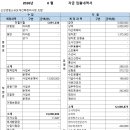2026년 6월 자금입출내역 이미지