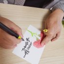 대전 건양대병원X뿌리솔미술공예협회, 5월 캘리그라피 이벤트