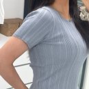 아넬로 | 아넬로 잔골지 반팔니트 실착후기 데일리룩추천