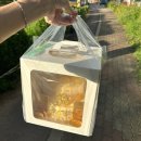 파리바게트신창2호점 | [광주:신창동] 주문제작 케이크 ‘좋은날케이크’ 골드바 2단케이크 후기(예약, 금액, 맛)♥