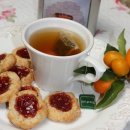 강추하고 싶은 정도로 맛있는 엄지 손가락 쿠키((Jam Thumbprint Cookies) 이미지