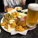 고분다리시장(주차장) | [사쿠사쿠] 천호 고분다리시장 술집 치킨 닭똥집튀김...가능 과일서비스 내돈내산 솔직후기 (주차정보)