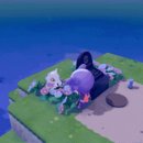 전기차충전소_삼양주민센터 | 포코피아 5일차 플레이 일지: 우중충한 해안마을, 이끼 잠만보, 수상한 크루즈 발견, 창백카츄, 해안...