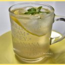 상큼하면서 은은한 향이 좋은 유자 페퍼민트 차와 페퍼민트 절임 이미지