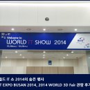 IT EXPO BUSAN 2014, 2014 WORLD 3D Fair 관람 후기
