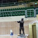 황성공원 실내체육관 | 경주 바른페인트 황성공원 실내체육관 지하 도장공사 작업 사진 및 후기