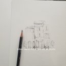 어반스케치, 수채화 이미지