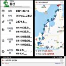 남파랑길 고흥 71, 72코스(녹동버스공용정류장~고흥만방조제공원~대전해수용장) 이미지
