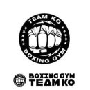 안산 TEAM KO 복싱짐 이미지