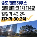 포스코114 공인중개사사무소 | 인천 송도동 더샵센트럴파크 1차 펜트하우스 경매 114평 ▶최저가 30억 , 송도 센팍 펜트 46층